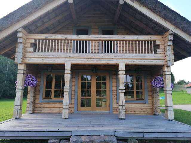 Дома для отпуска Vacation home by the lake with sauna Stalbe-3
