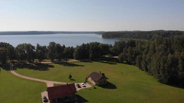 Дома для отпуска Vacation home by the lake with sauna Stalbe-60